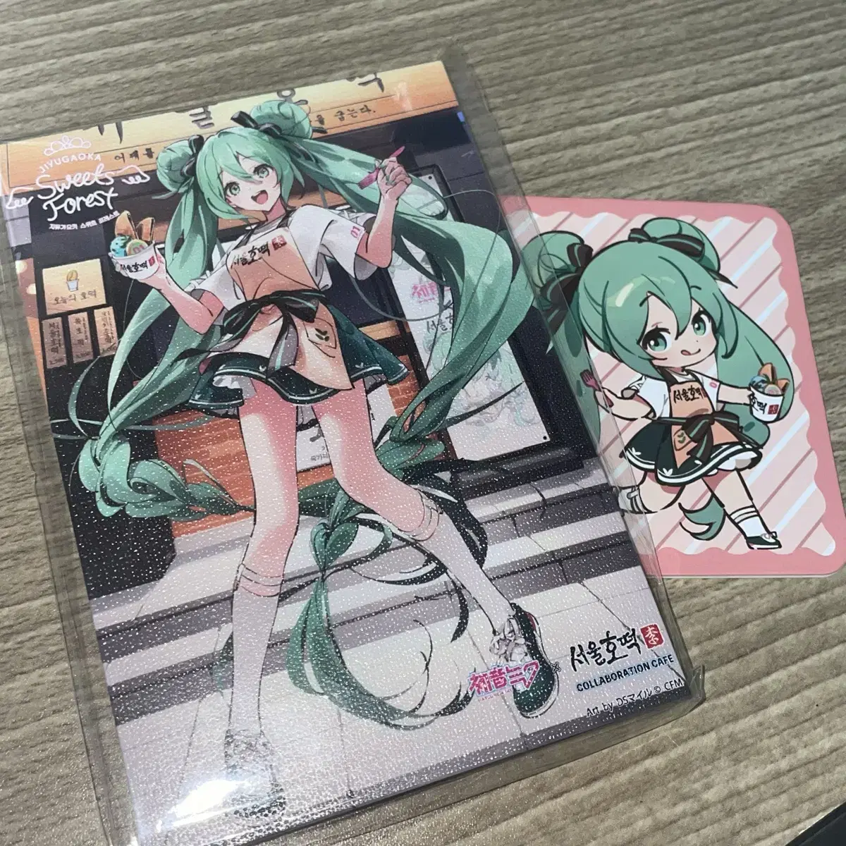 Hatsune Miku Collaborative Cafe Picture Board