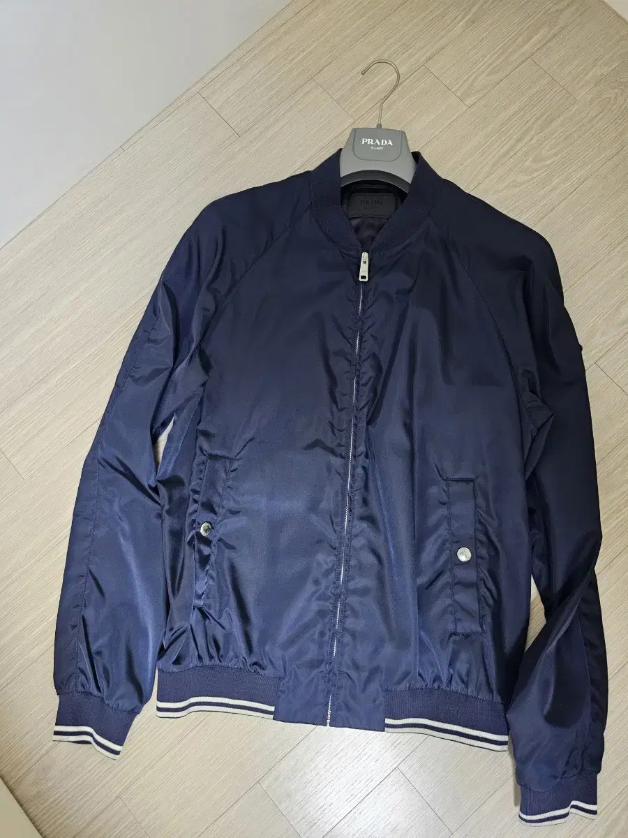 Prada bomber bloomers jacket new in box, size 54 for sale