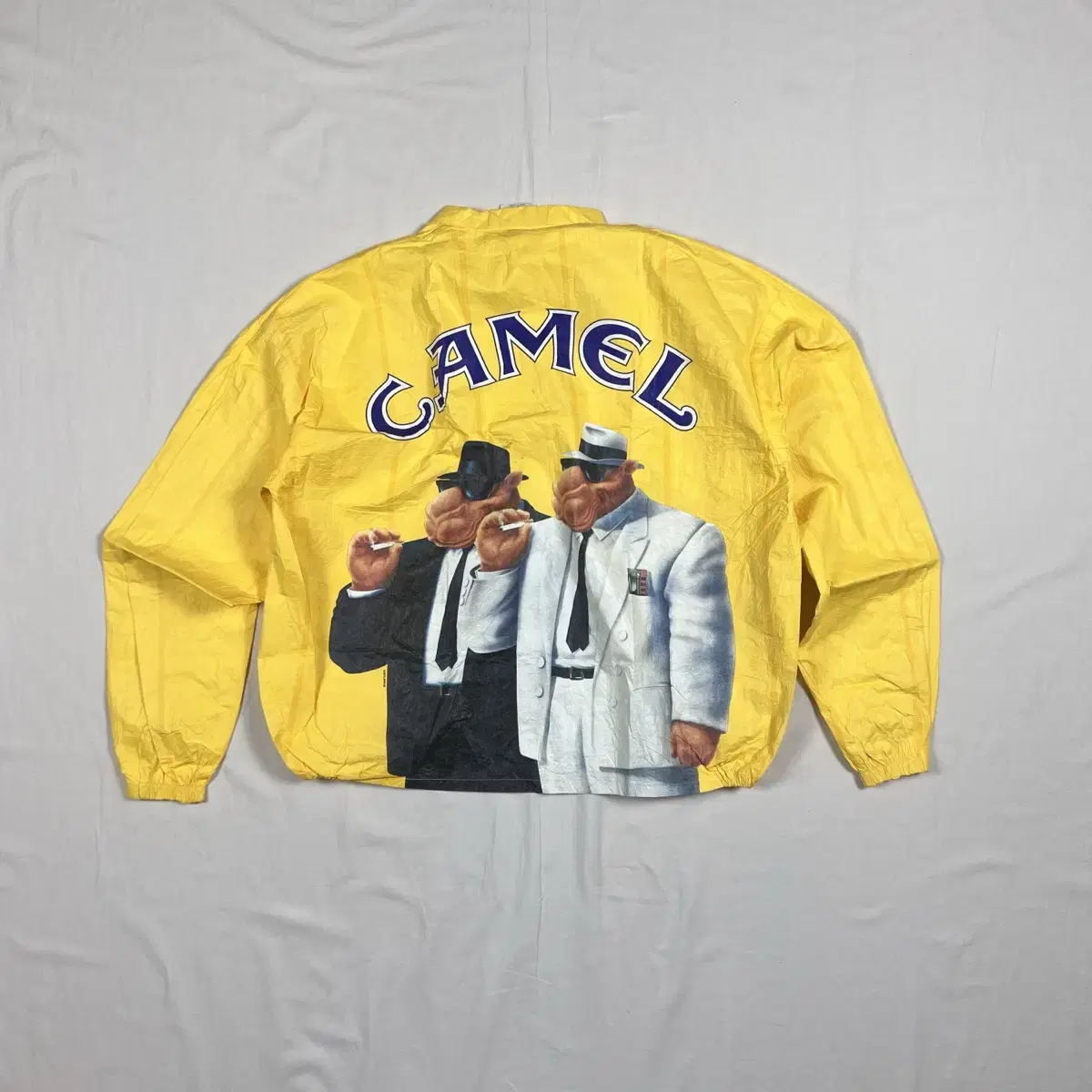 90s 92s camel tybek cycling jacket