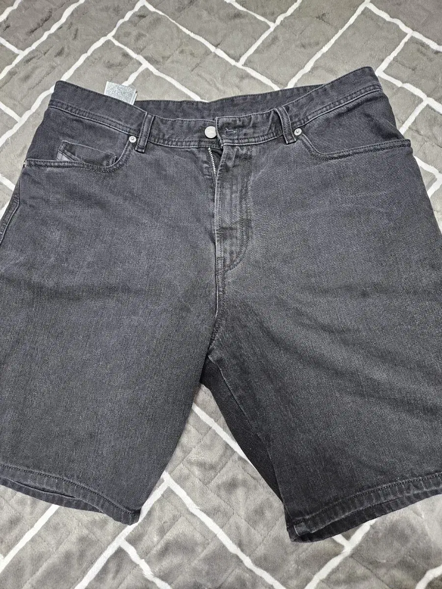 DieselBlack And Blue Shorts