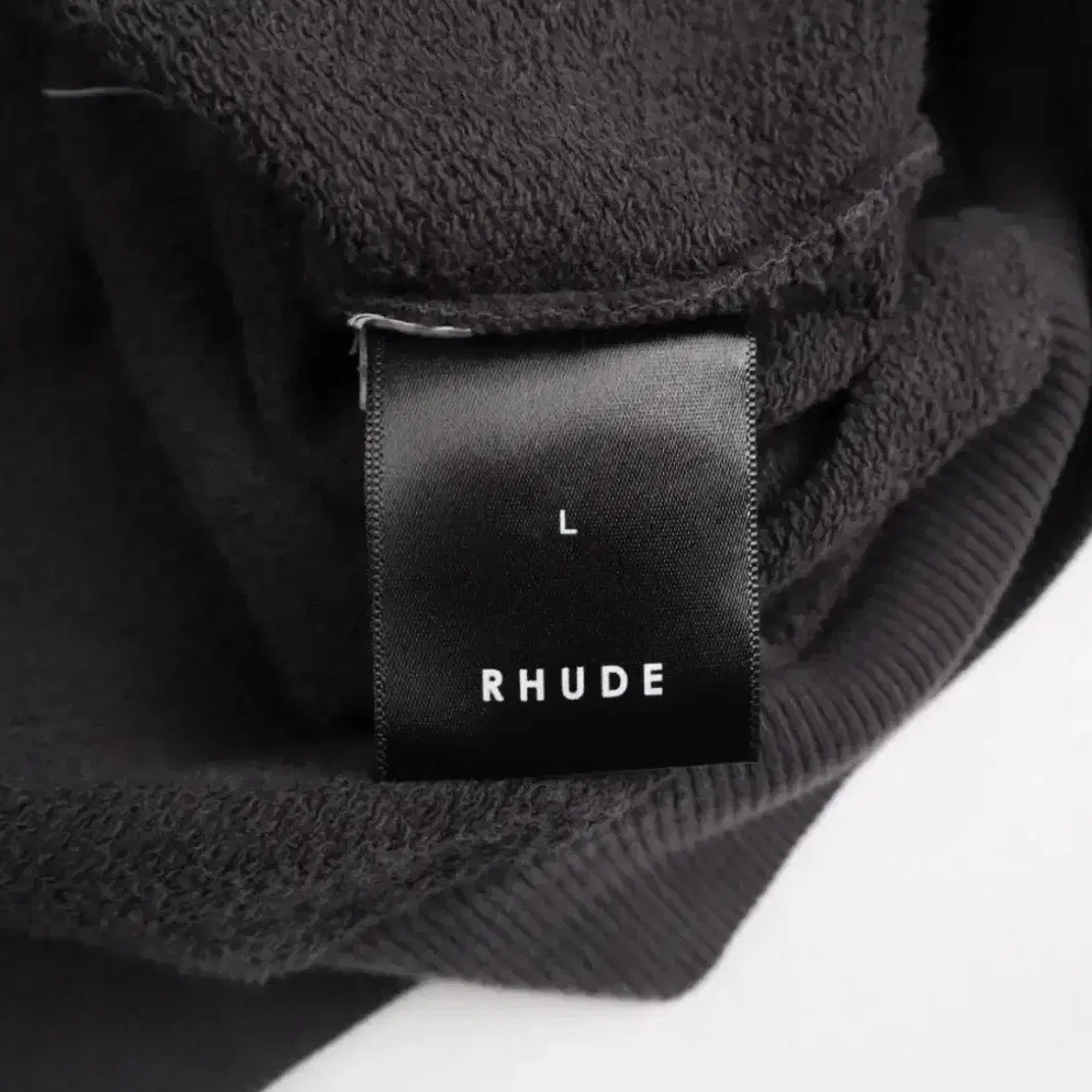 Rhude 루드 트로피 말리부 피그먼트 후드