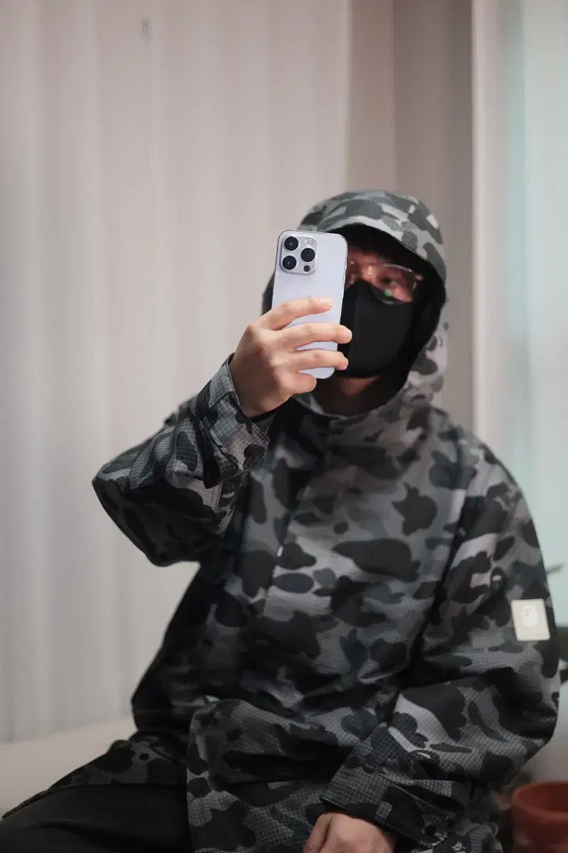 Bape 카모플라쥬 야상 자켓