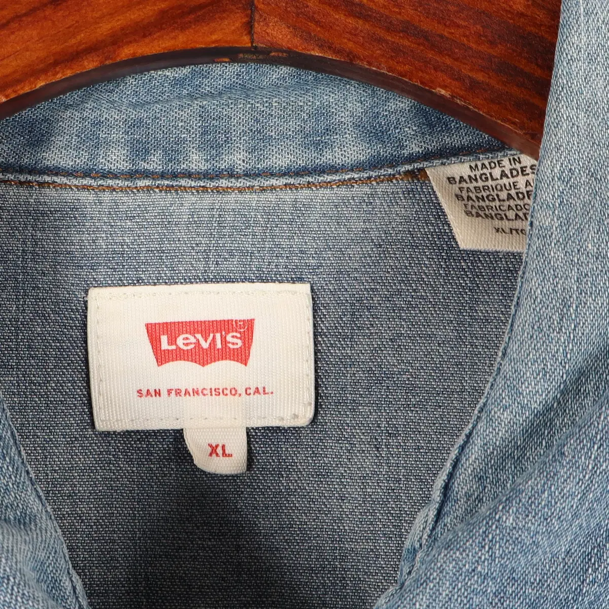 리바이스 LEVIS 웨스턴 데님 셔츠 XL