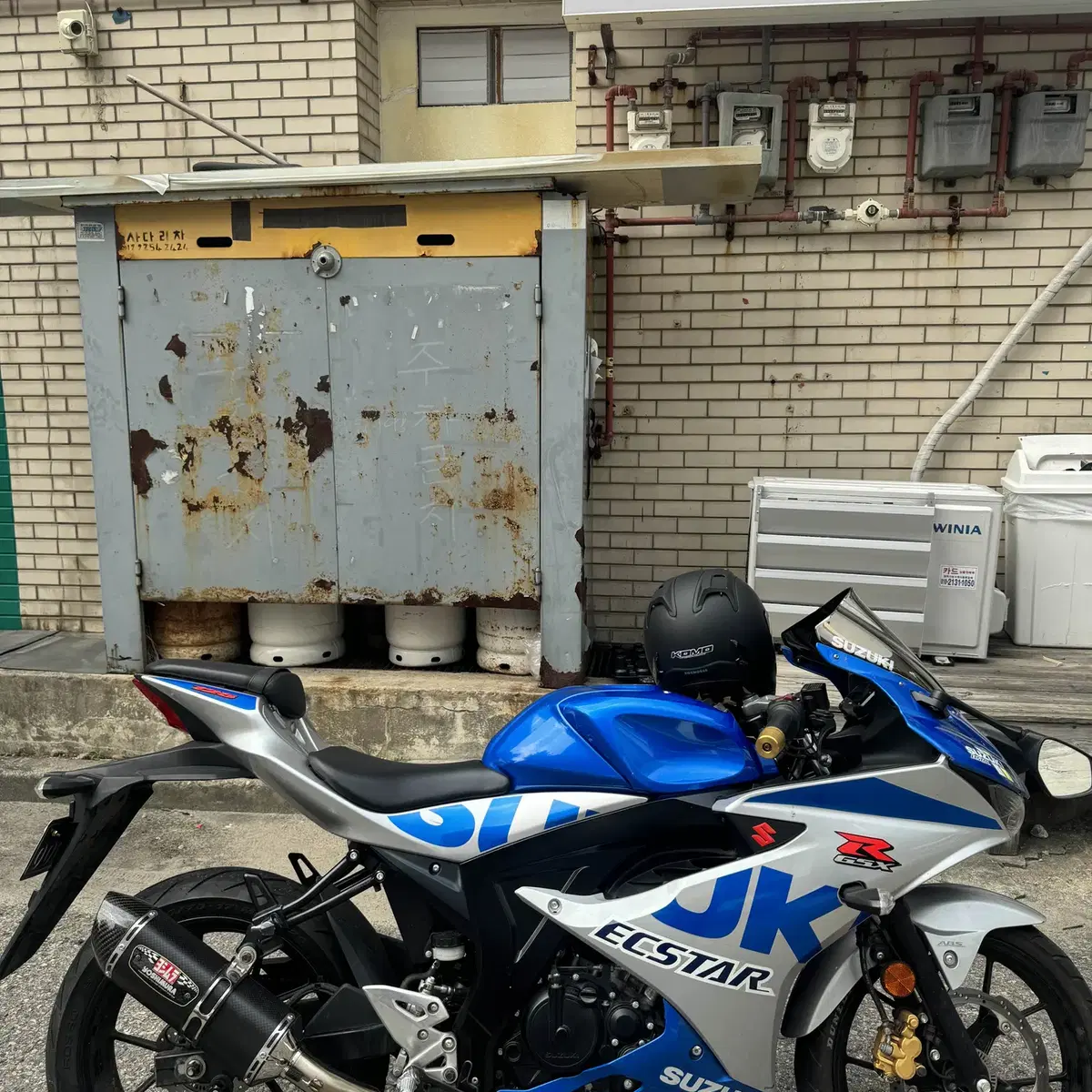 스즈키 gsxr125 21년식 요시무라 풀배기