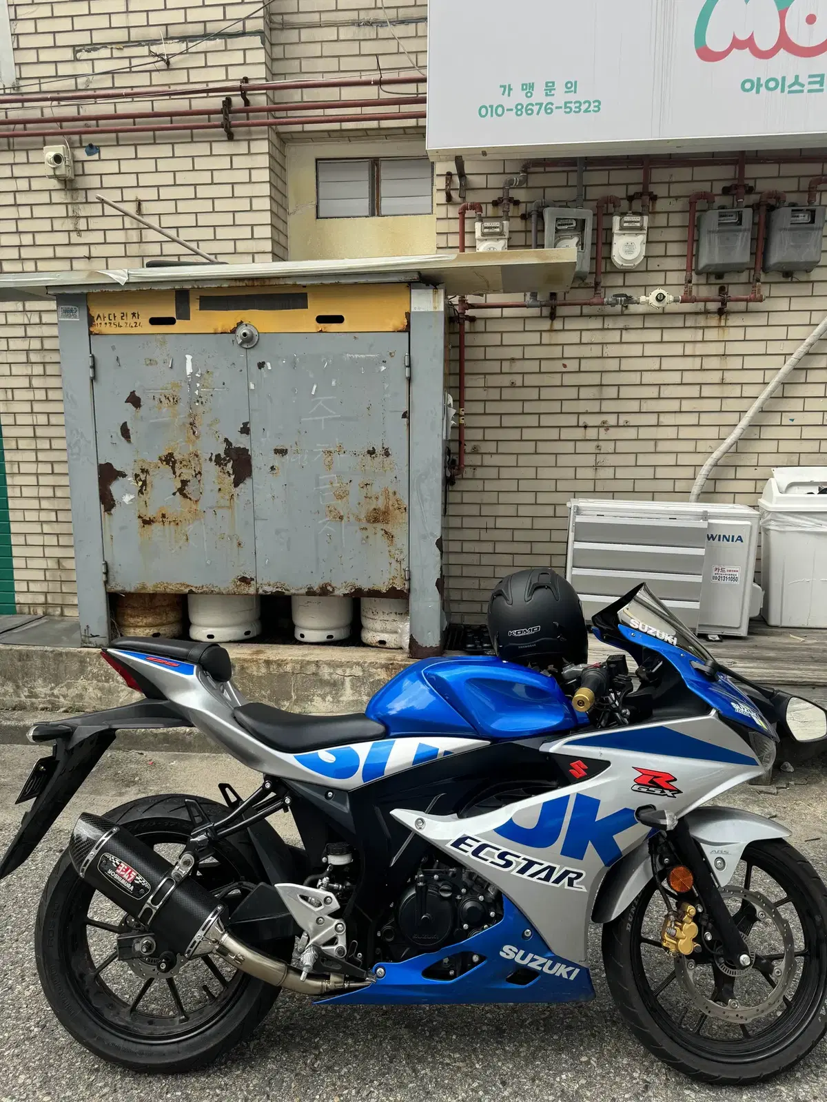 스즈키 gsxr125 21년식 요시무라 풀배기