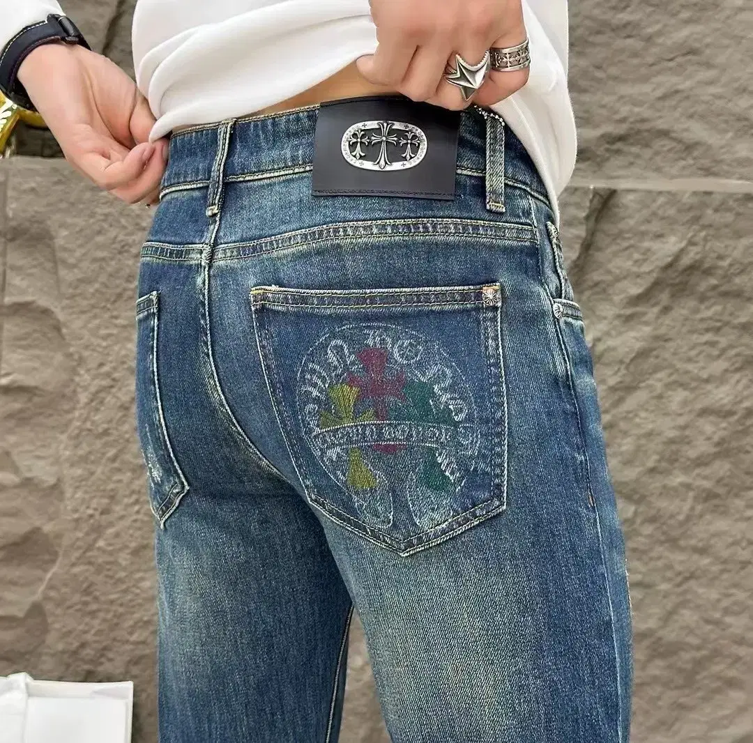 Chrome Hearts Bloo JeansXL