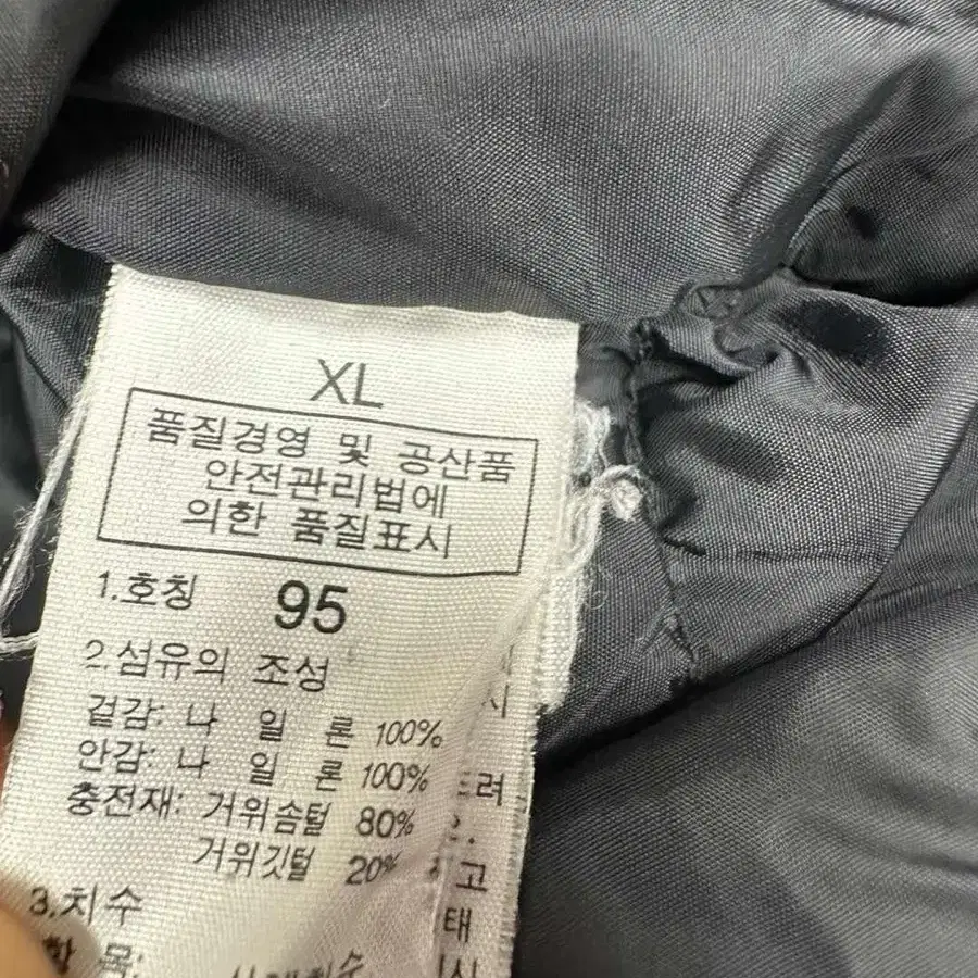 노스페이스 700고프코어 구스다운 푸퍼 패딩(95)