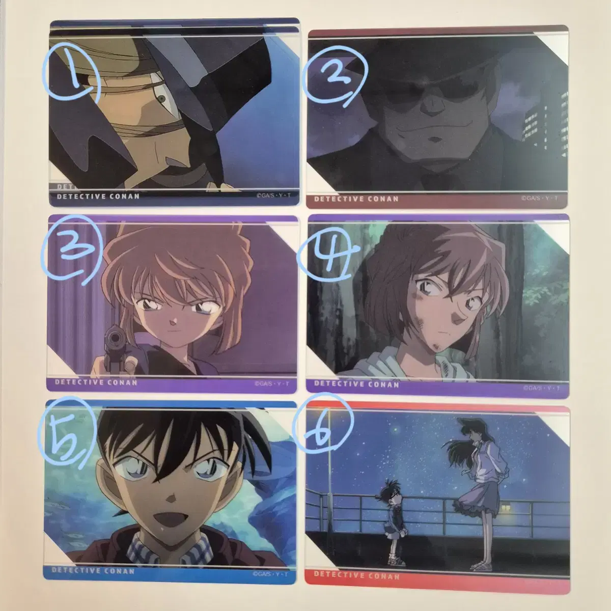 [Detective Conan] Conan Clear Metallic hologram kard