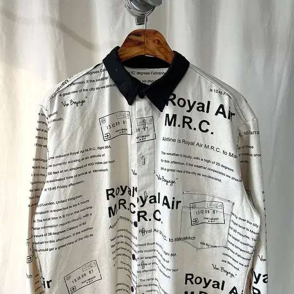 vintage newspaper coat