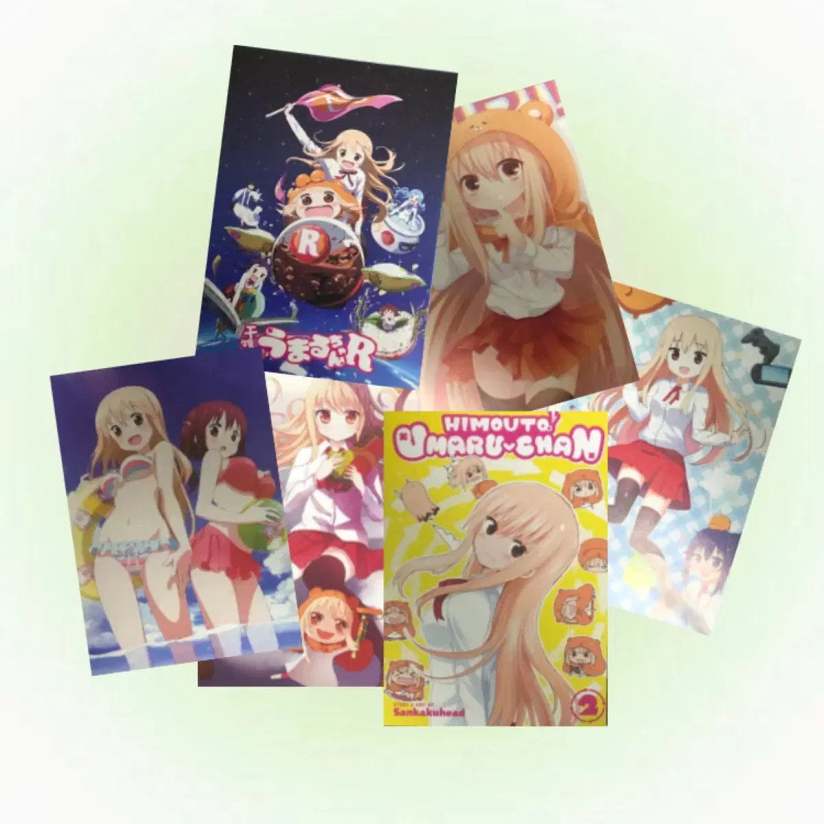 Chapter 6) Dried Fish Sister! Umaru-chan Mini Magazine poster Japanese Anime Manga Gyaru