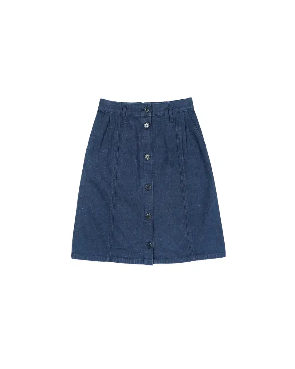 A.P.C. blue denim skirt