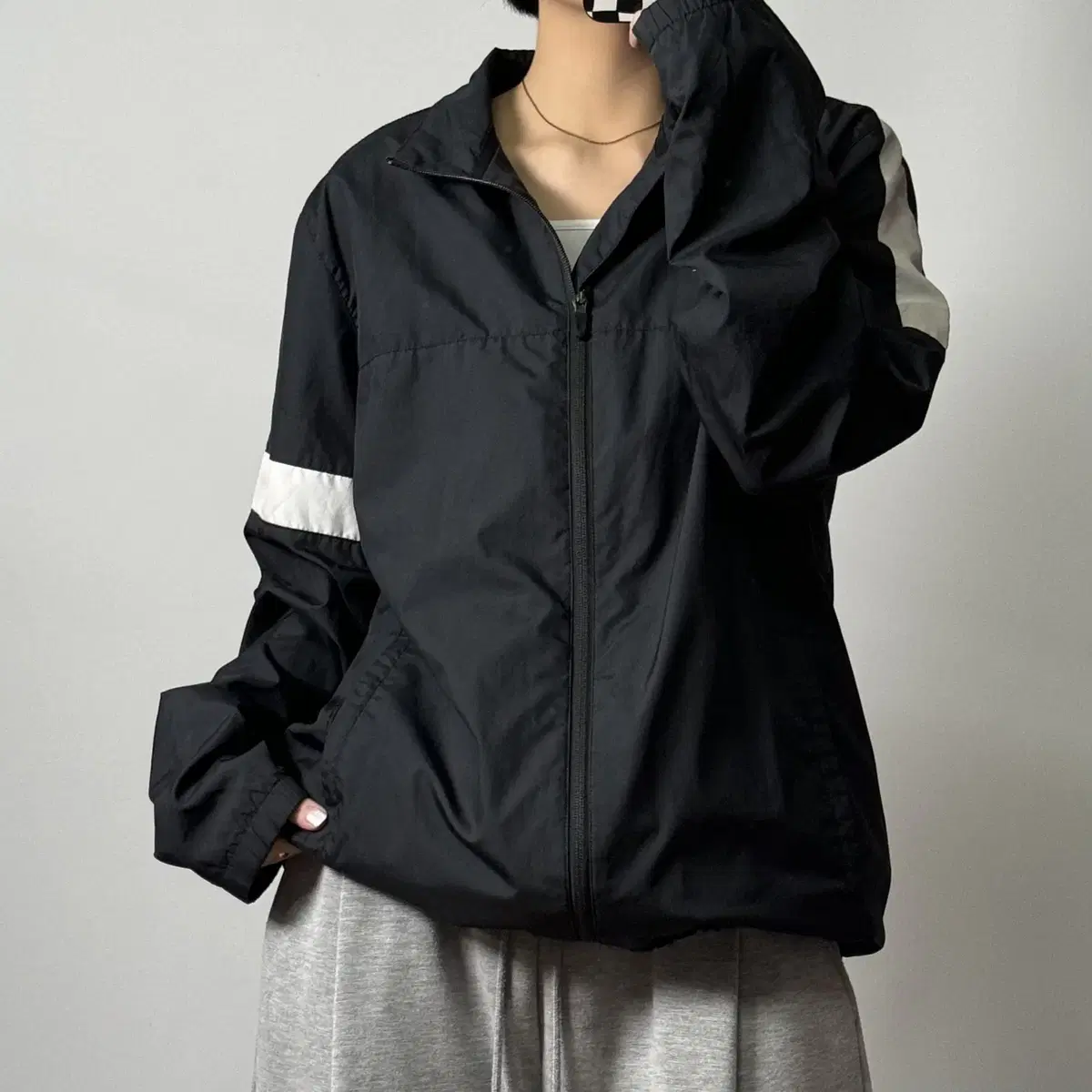 Nike Swoosh Windbreaker Black XL [102804]