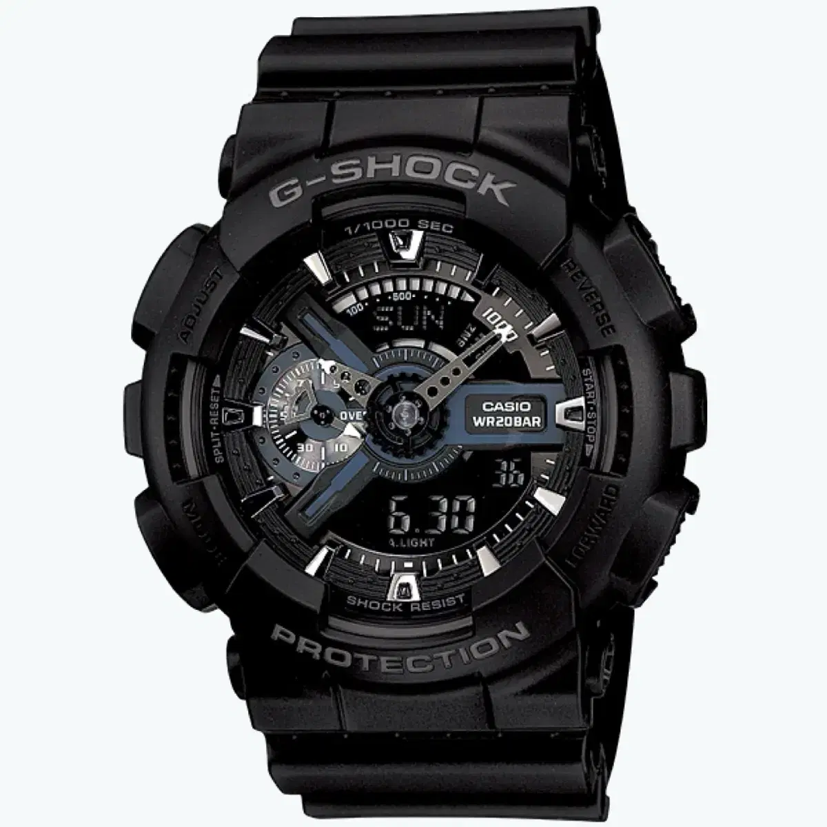 지샥 빅페이스 (G-SHOCK GA-110) 올블랙 판매합니다