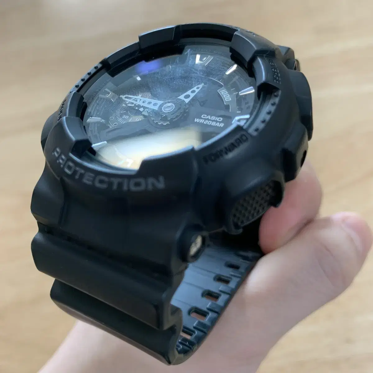 지샥 빅페이스 (G-SHOCK GA-110) 올블랙 판매합니다