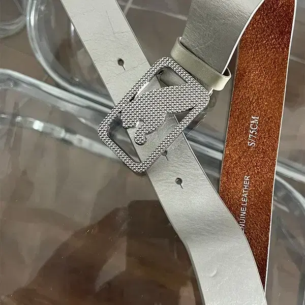 PUMA y2k silver belt