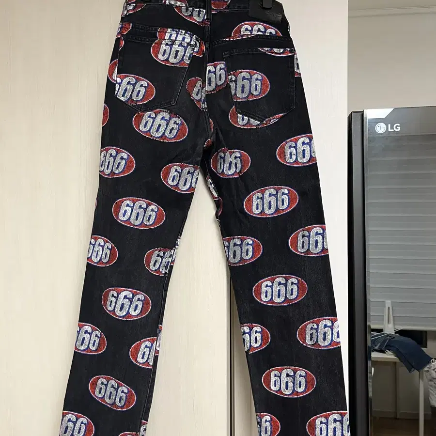 Supreme 666 denim pants