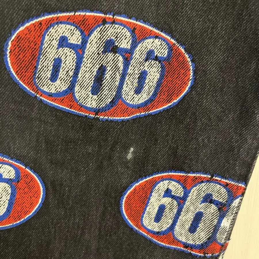 Supreme 666 denim pants