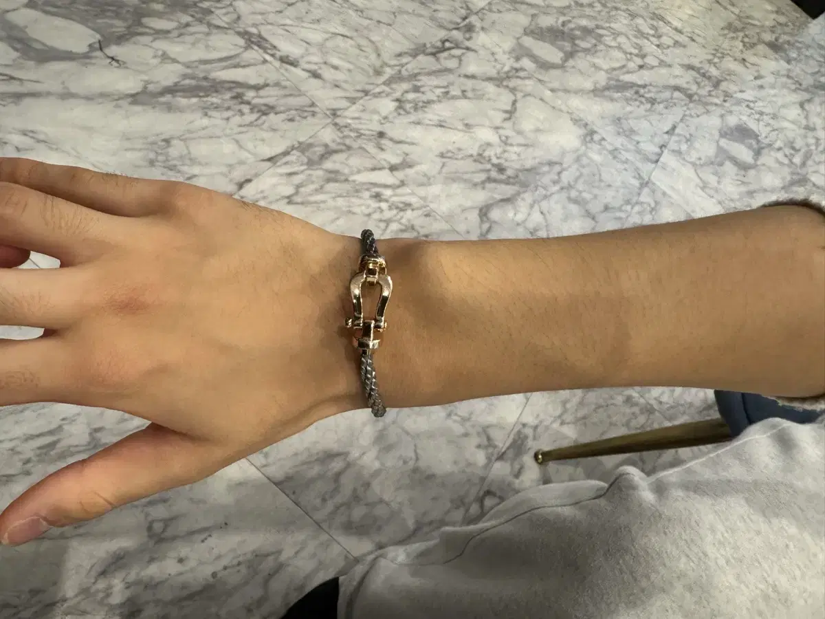 [A-grade, genuine] Fred Rose Gold Bracelet No. 16 Quick sale