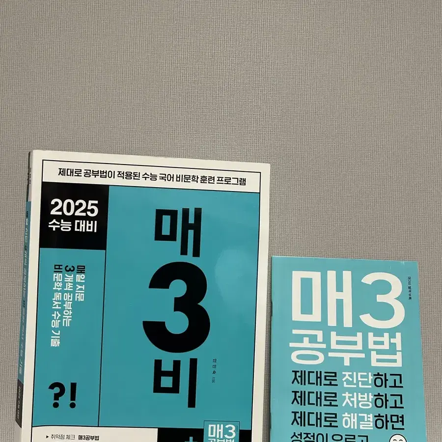 2025 수능 대비 국어책 매 3비 , 부록 포함