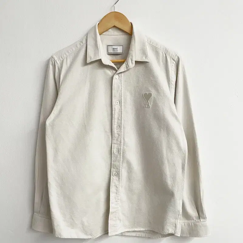 [M] Army Cotton Shirt Cream