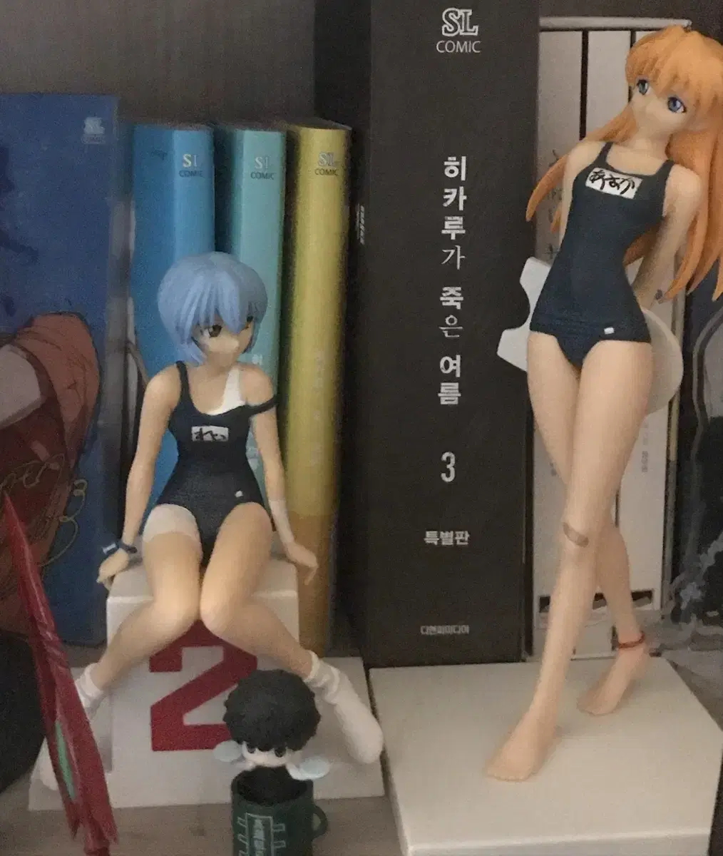 Evangelion lay Asuka Schoolmizu Sooyoung Figure Set