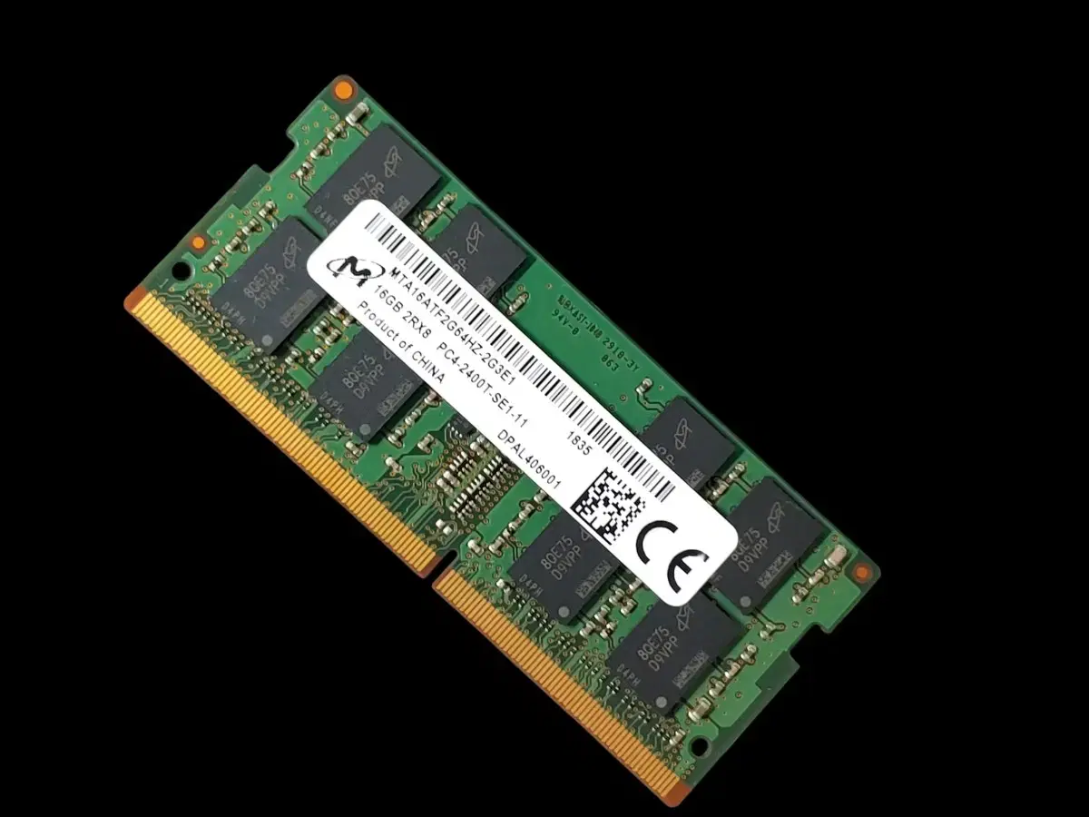 마이크론 DDR4 16GB 노트북용 메모리 2400T (국내정품)