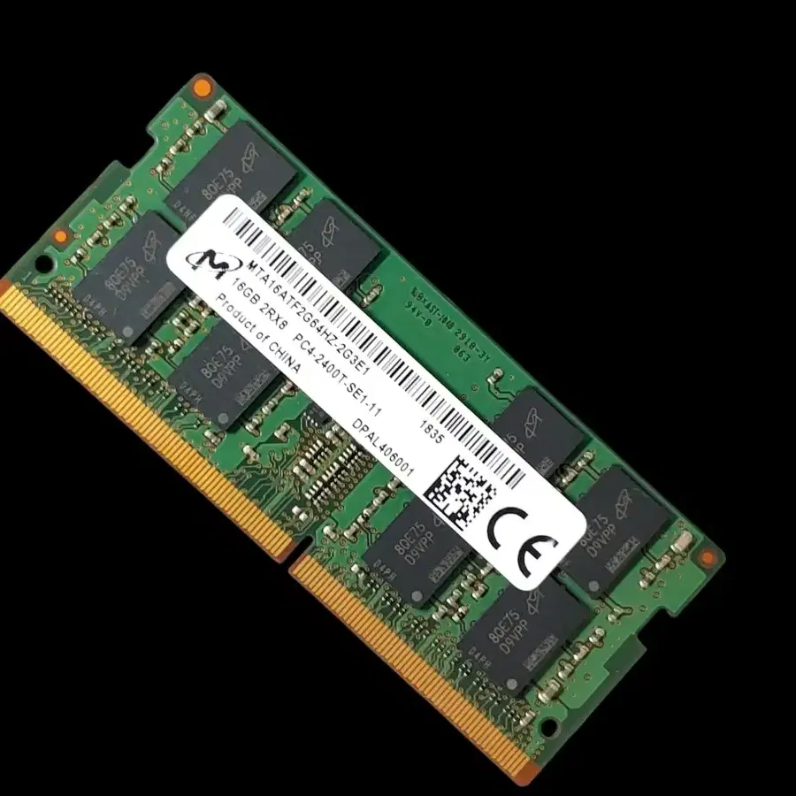 마이크론 DDR4 16GB 노트북용 메모리 2400T (국내정품)