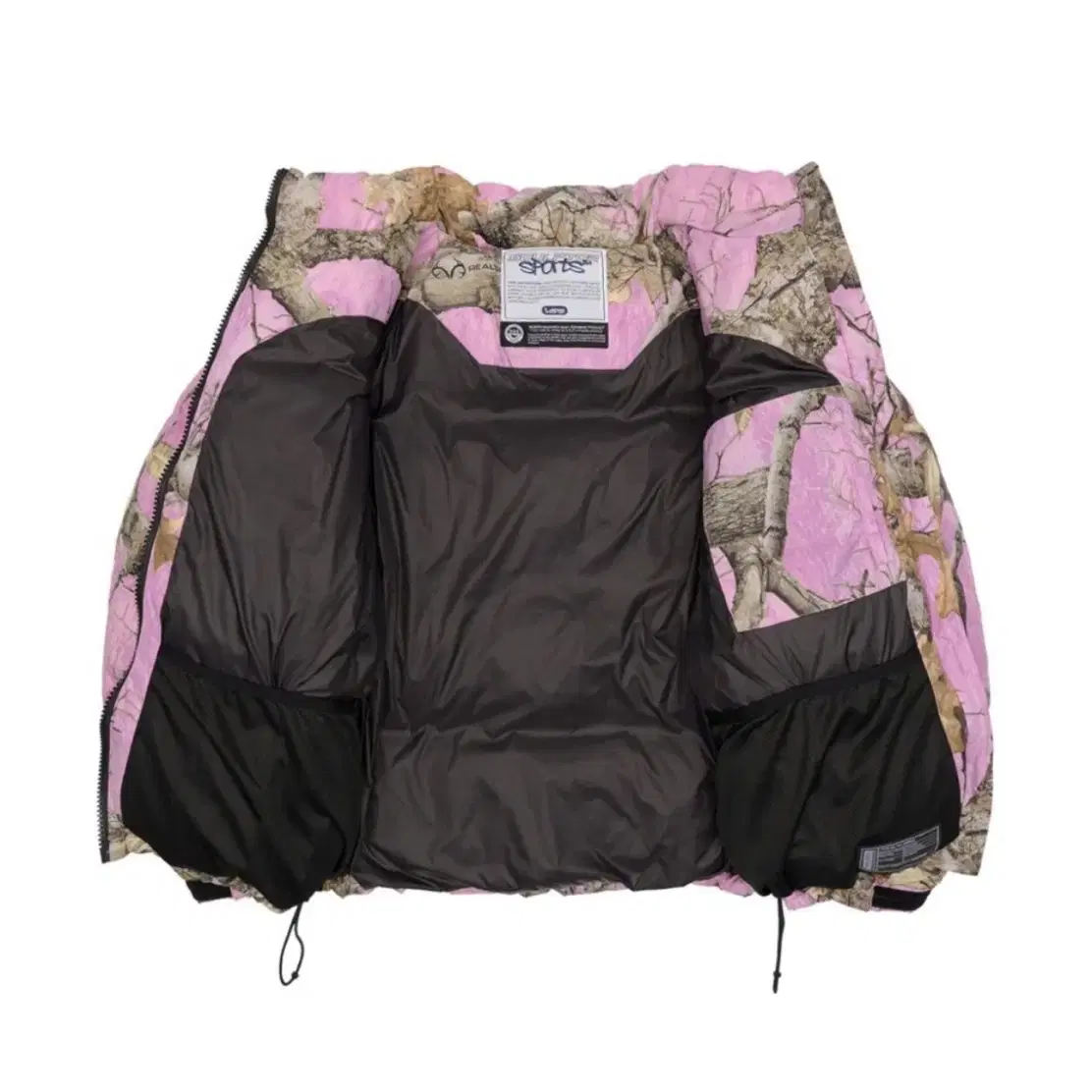 스컬프터 101 Realtree Forest Pink 패딩