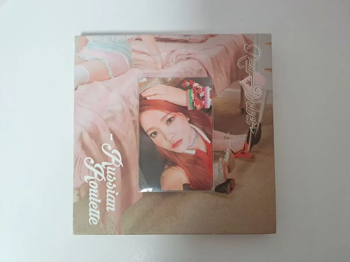 Red Velvet Russian Roulette album yeri photocard sell WTS