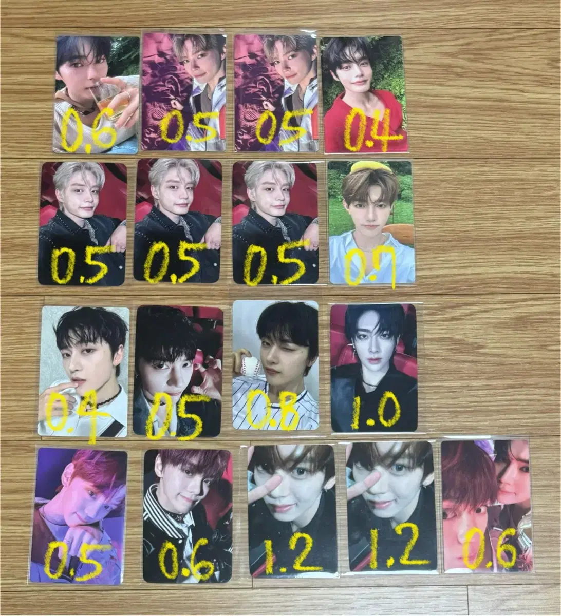 zb1 zerobaseone photocard wts 4집 굿소밷