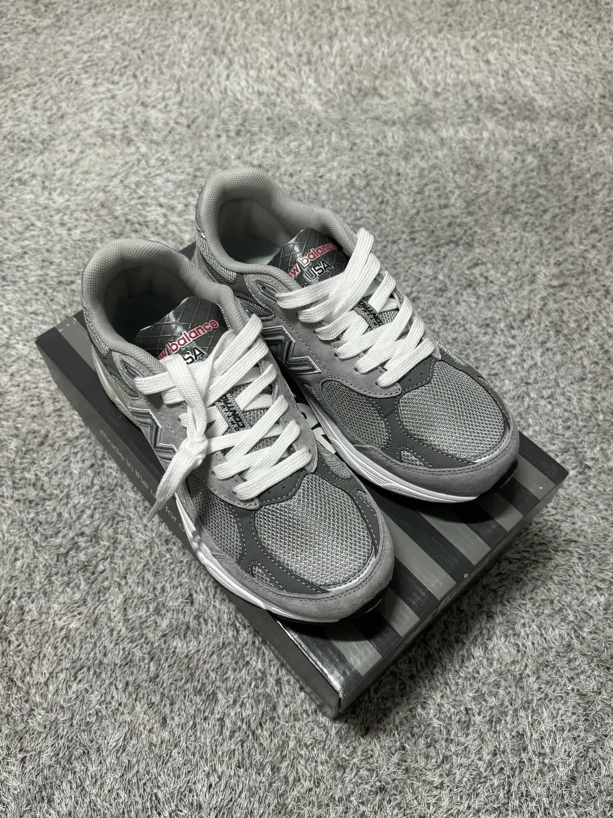 New Balance 990v3 Made in USA Gray