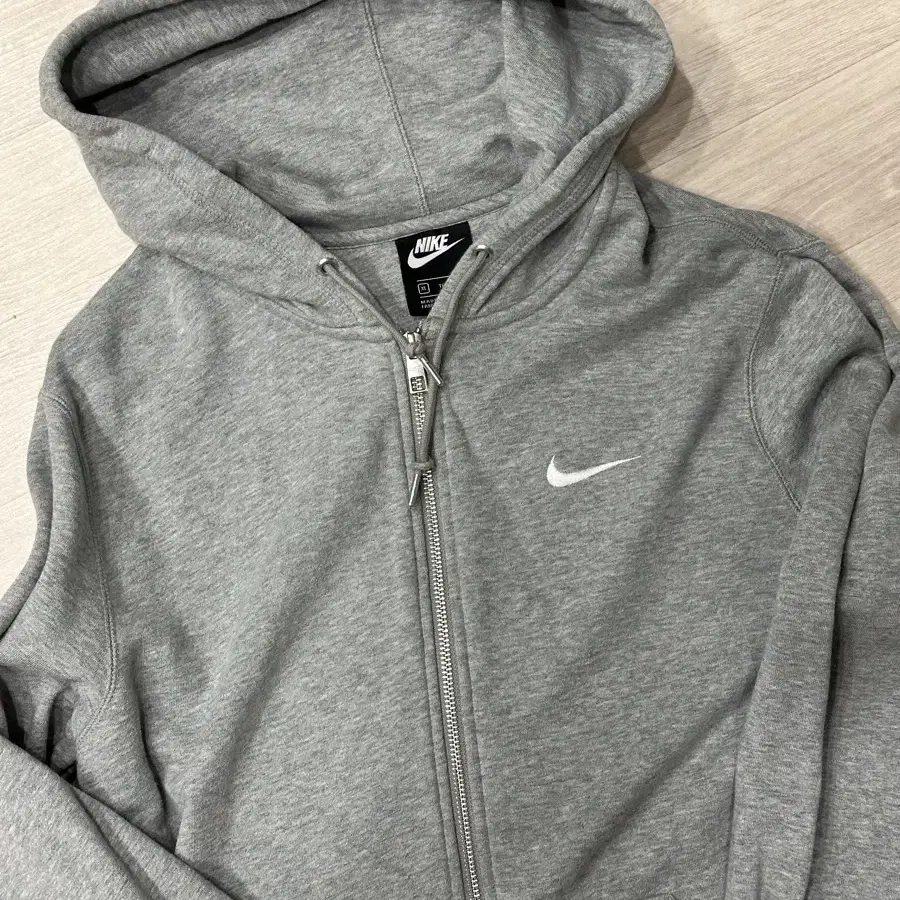 nike 나이키 후드집업 그레이 회색 XL