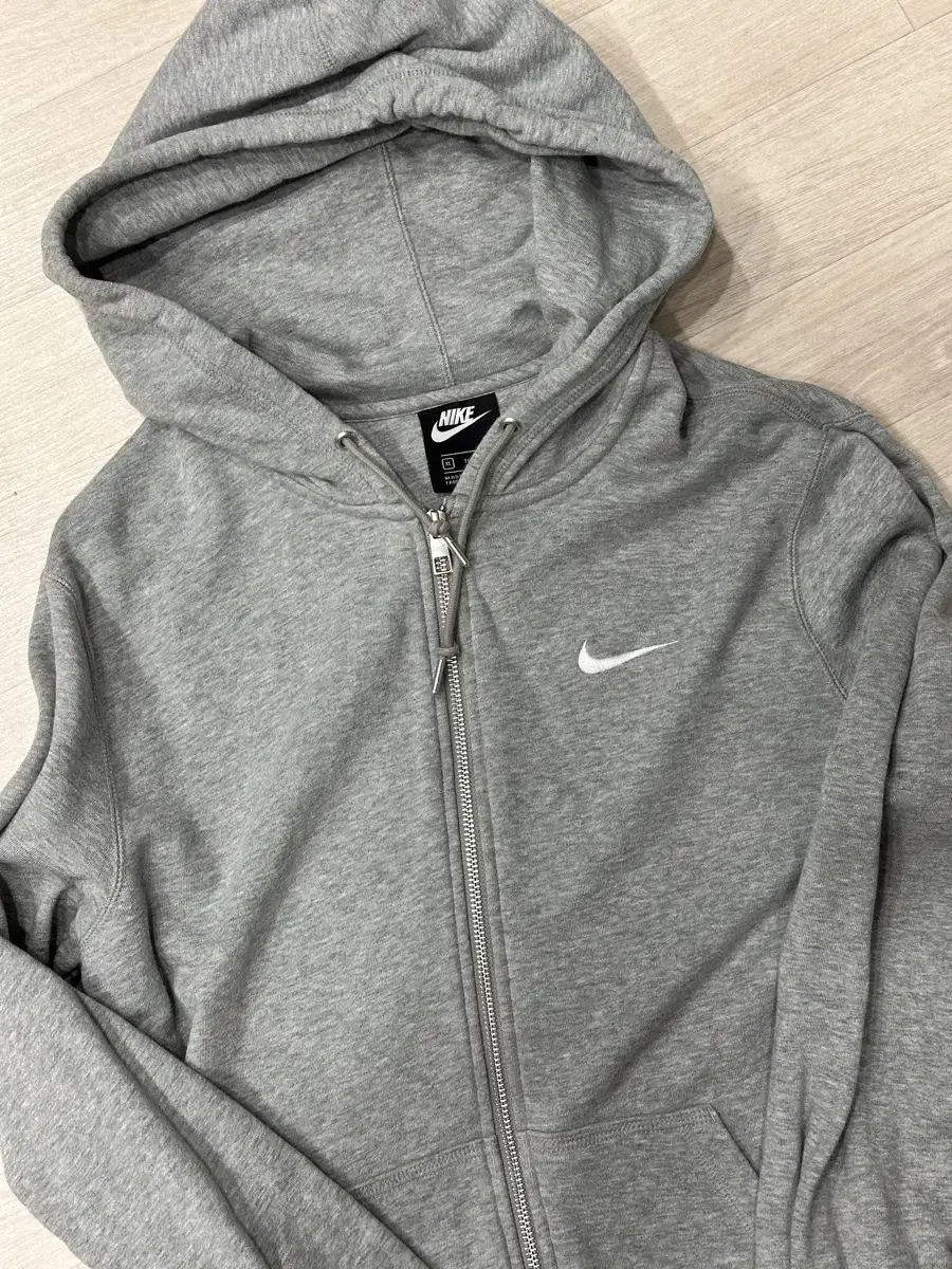 nike 나이키 후드집업 그레이 회색 XL