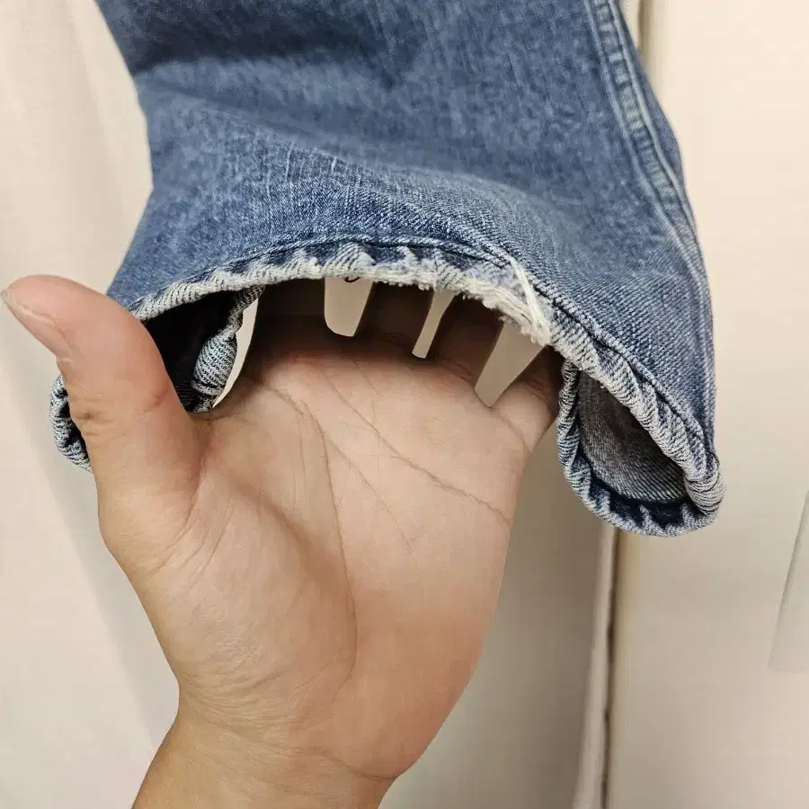 POTTERY(포터리) ONE WASHED WIDE DENIM