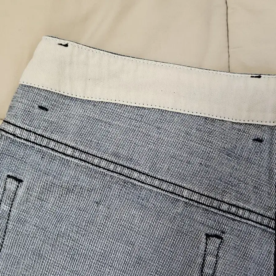 POTTERY(포터리) ONE WASHED WIDE DENIM