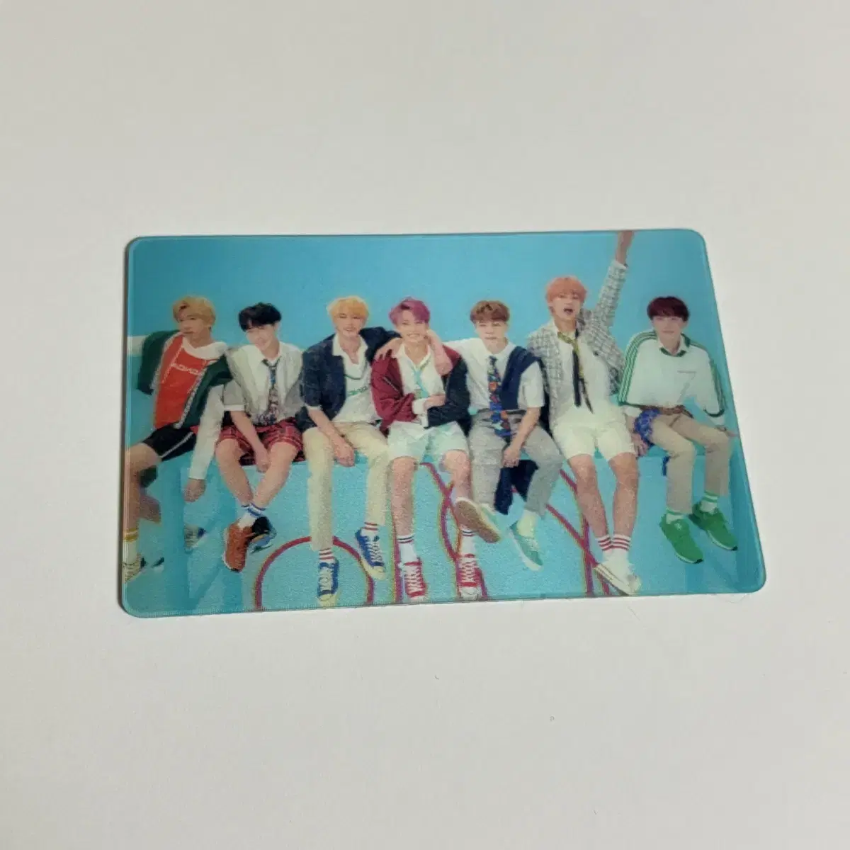 Rubsell & Serwer special photocard bts bts nam jun seok jin yoon kiho seok jimin tae hyung jungkook