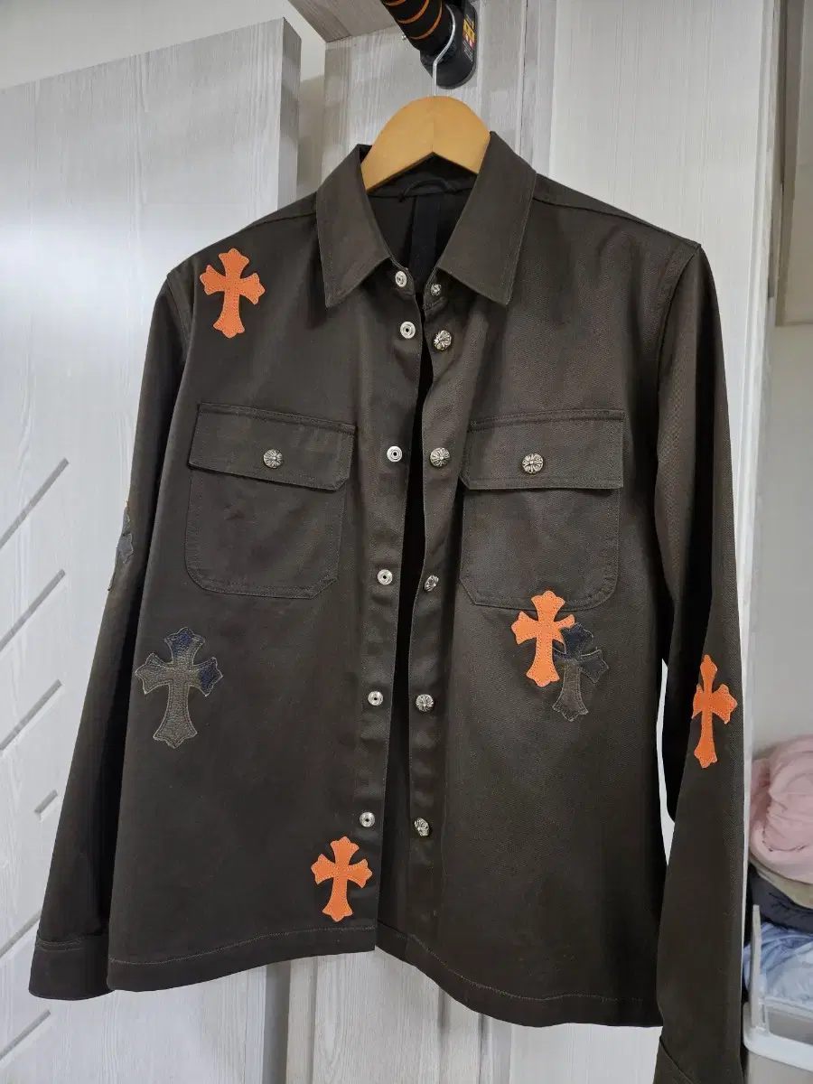 Chrome Hearts Jacket Workdog Multi Patch L