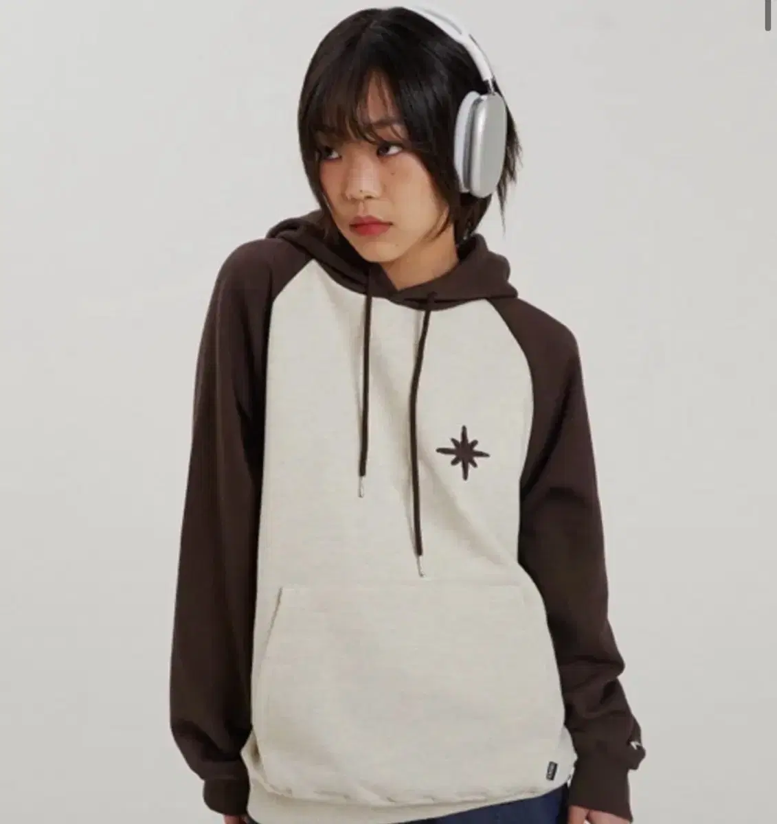 파코 FAVICON LOGO HOODY BROWN 후드티