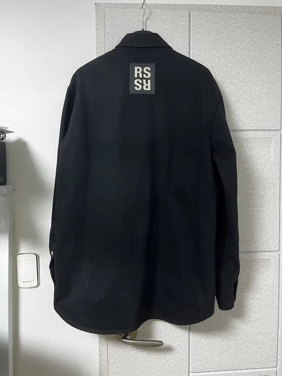 Raf Simons 21FW Big Fit Patch Shirt S