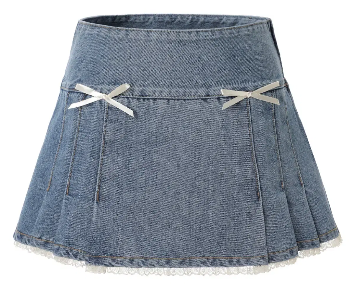 쓰리타임즈 perky denim skirt