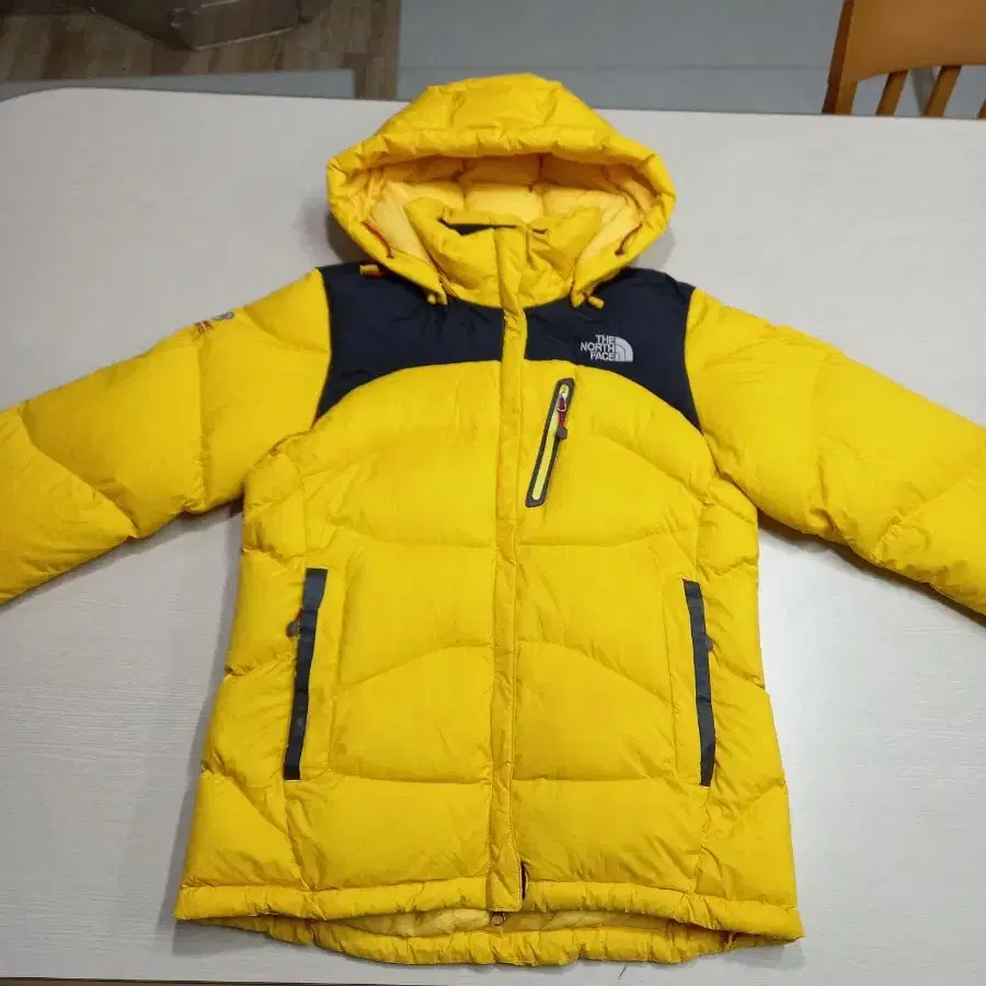 M90 NORTHFACE HyVent 구스다운 숏패딩 노랑 M-711