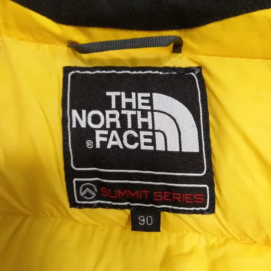 M90 NORTHFACE HyVent 구스다운 숏패딩 노랑 M-711