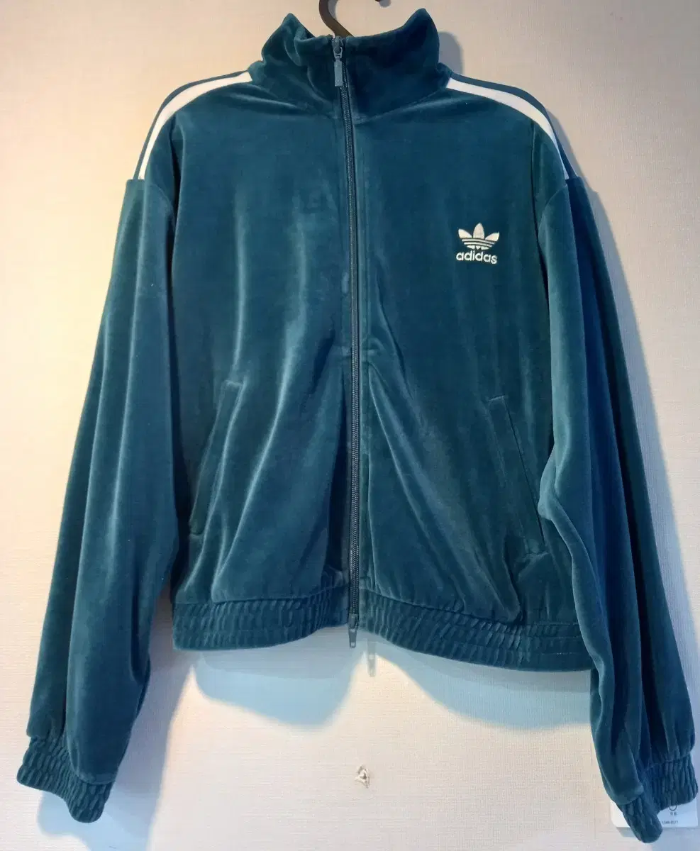 Adidas Rare Captain's grade velvet teal track top jersey zip up 95/M