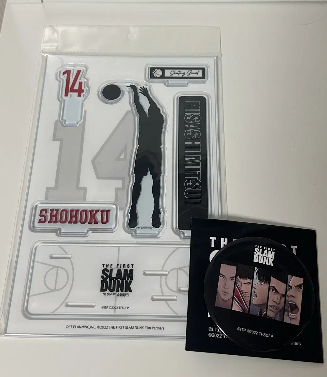 (Bulk unsealed) The First SLAM DUNK pop up Jung Dae-Man Diorama acrylic Stand