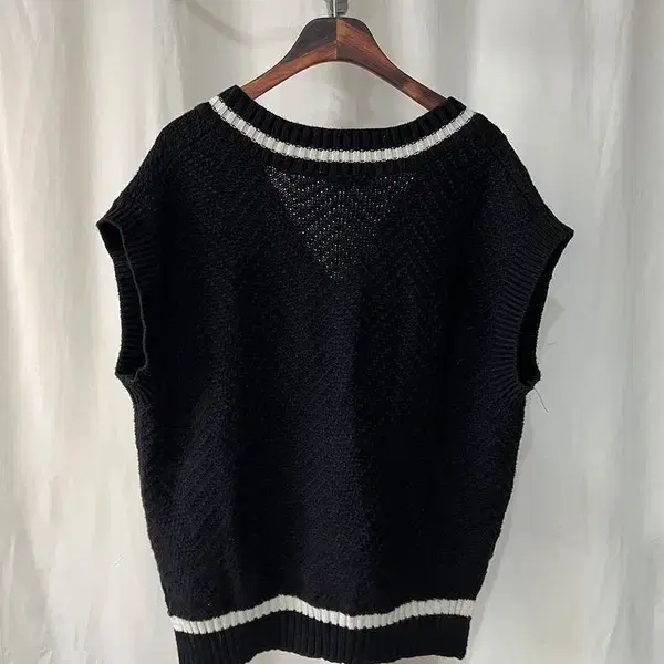 GLOBAL WORK overfit knit vest