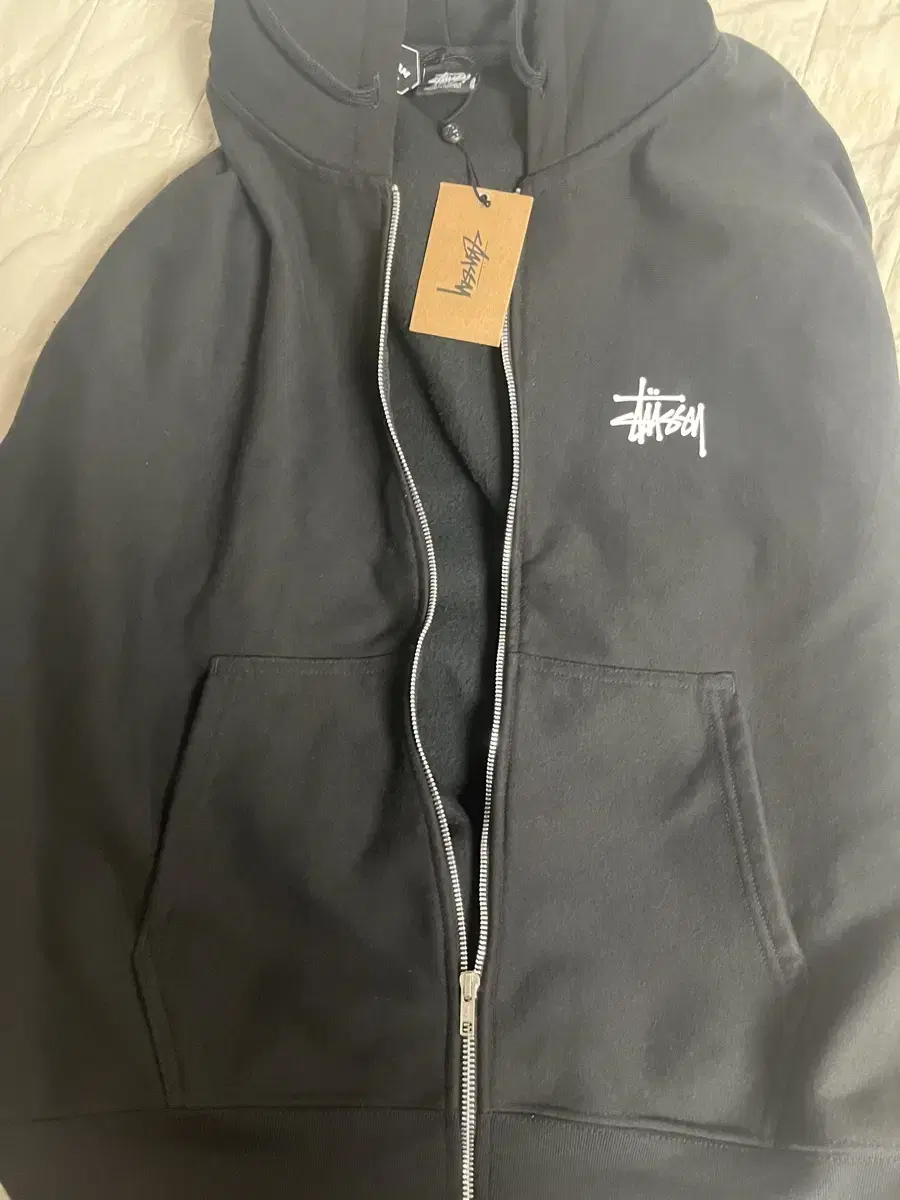 Stussy Hooded Zip-up XL