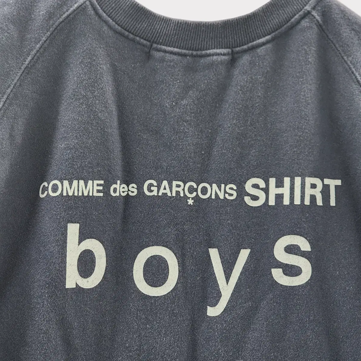 [XS] COMME des GARCONS 꼼데가르송 보이 크루넥 티셔츠