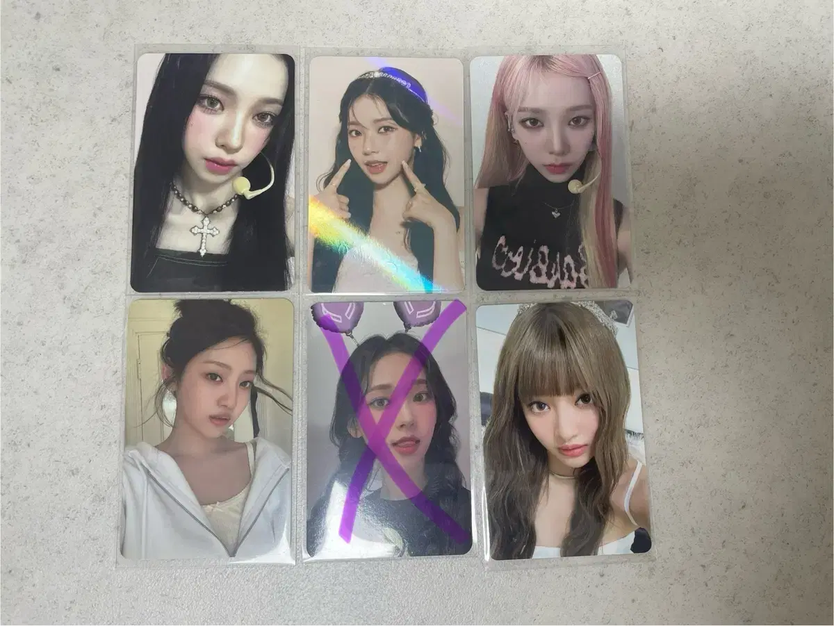 Aespa ive black pink sells photocards