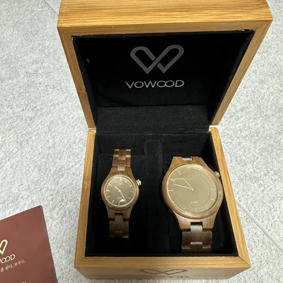 vowood 보우드 원목시계