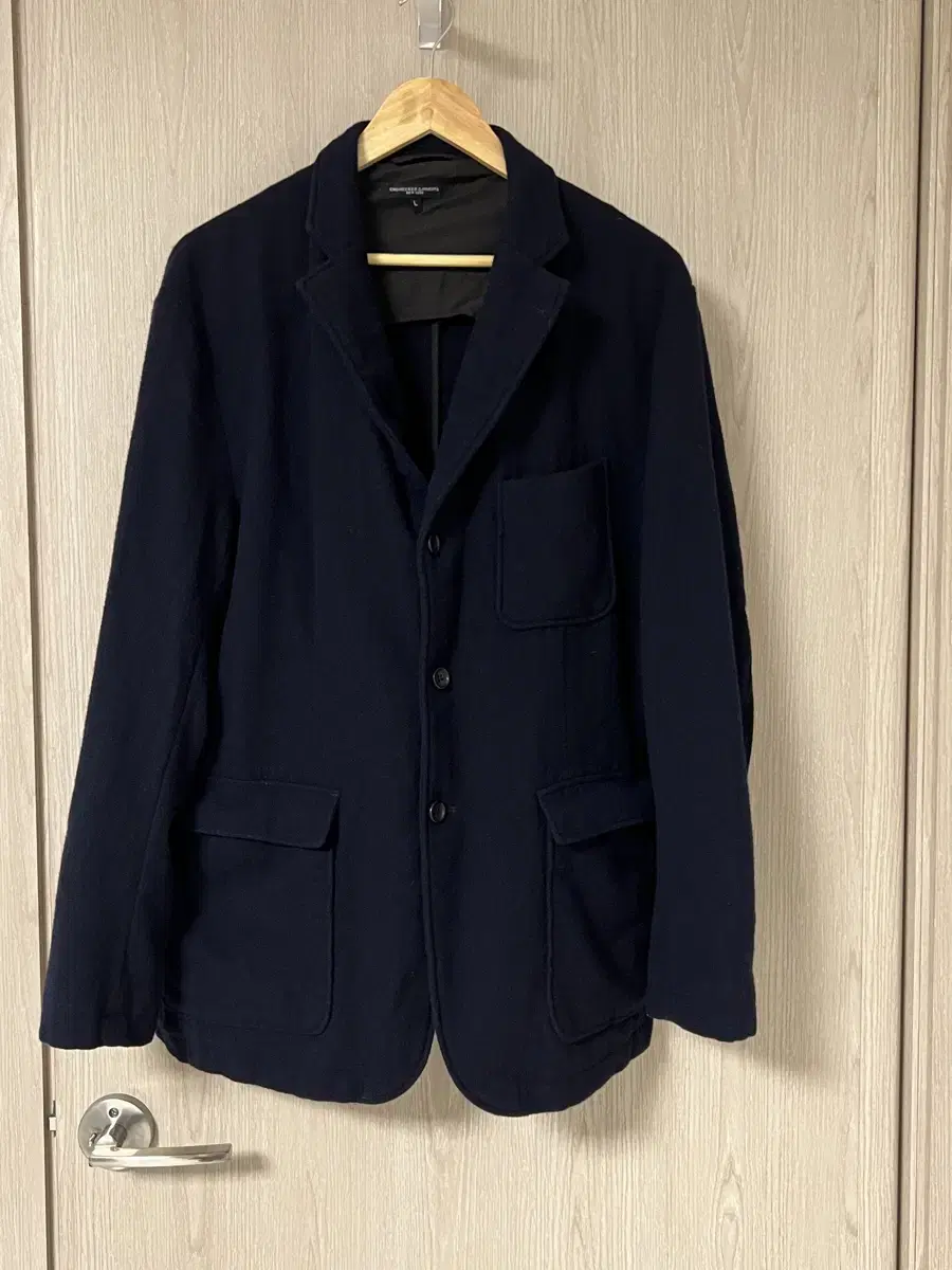 Engineeredgarments Baker Wool Navy L